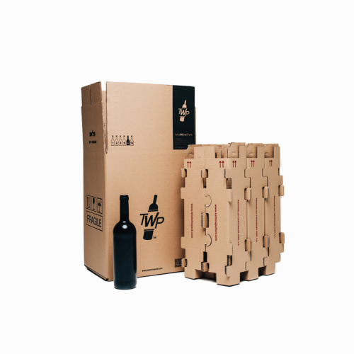 restaurante lb Espolvorear Cajas para vino - Packaging para botellas de vino en TotalSafePack